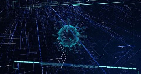 Futuristic virtual virus model in digital network