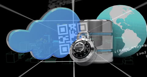 Digital Security with Cloud QR Code and Data Lock