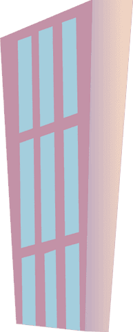 abstract minimalist transparent building facade in flat design - Download Free Stock Videos Pikwizard.com