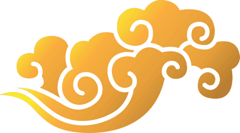 Abstract Yellow Cloud Patterns on Transparent Background - Download Free Stock Videos Pikwizard.com