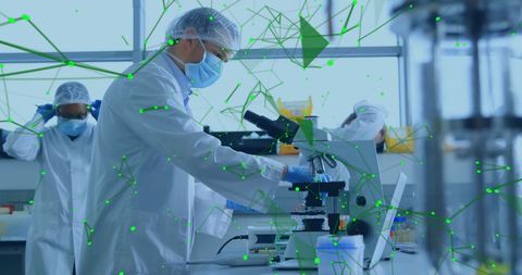 Scientist Analyzing Sample in High-Tech Laboratory - Download Free Stock Images Pikwizard.com