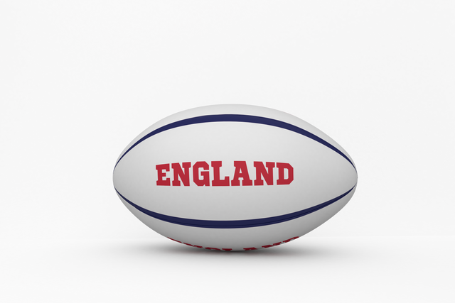 Transparent Rugby Ball with England Text for Sports Themes - Download Free Stock Videos Pikwizard.com