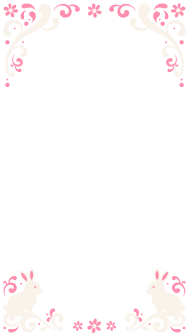 Floral Rabbits Decor Vector on Transparent Background - Download Free Stock Videos Pikwizard.com