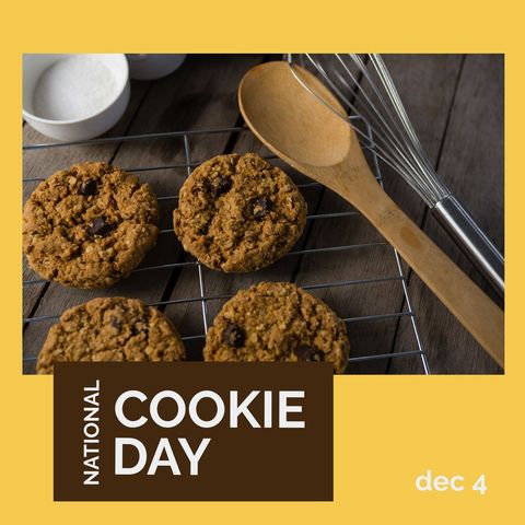 National Cookie Day Celebration with Homemade Chocolate Cookies - Download Free Stock Templates Pikwizard.com