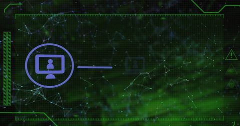 Abstract Technological Background with Circuit Icons and Neural Networks - Download Free Stock Images Pikwizard.com