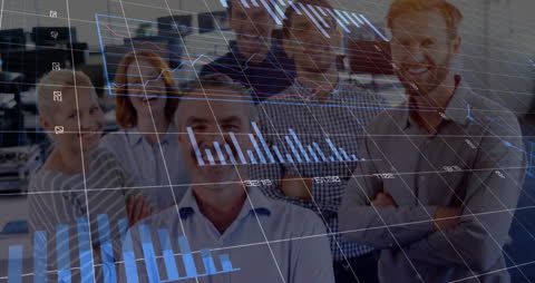 Analyzing Financial Data with Colleagues in Modern Office Environment