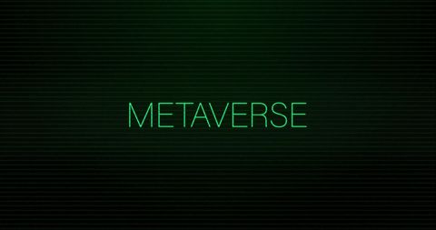Glowing Metaverse Text Over Digital Grid Background - Download Free Stock Images Pikwizard.com