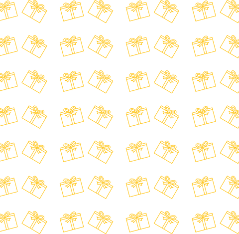 yellow gift boxes pattern transparent background repeating design - Download Free Stock Videos Pikwizard.com