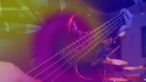 Live Band Performance with Neon Vibrations