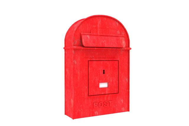 Digital Red Postbox Illustration with Transparent Background - Download Free Stock Videos Pikwizard.com