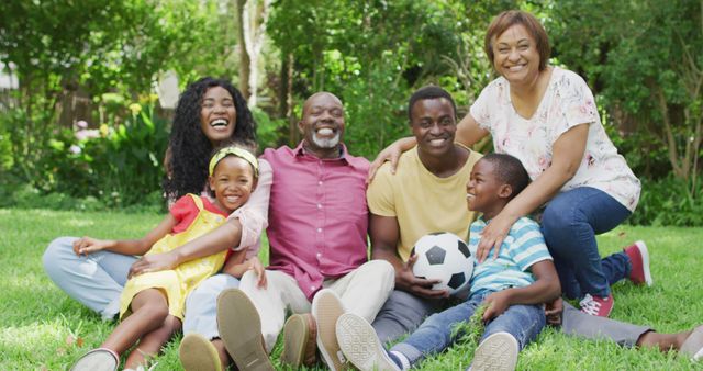 Happy Multigenerational African American Family Enjoying Outdoor Time - Download Free Stock Images Pikwizard.com