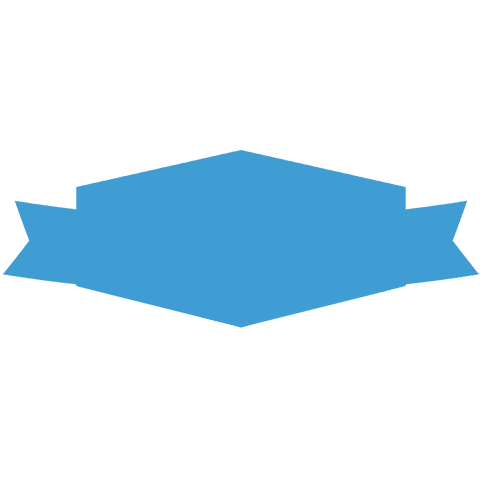 geometric blue ribbon border transparent background vector art - Download Free Stock Videos Pikwizard.com