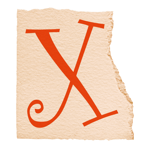 stylized red x on torn beige paper with transparent background - Download Free Stock Videos Pikwizard.com