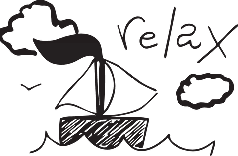 Transparent Relaxing Boat Illustration on Waves - Download Free Stock Videos Pikwizard.com