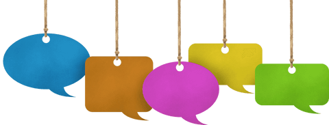 Colorful Speech Bubbles with Transparent Background - Download Free Stock Videos Pikwizard.com