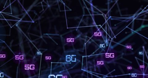 Digital Network with 5G and 6G Technology Advancements - Download Free Stock Images Pikwizard.com