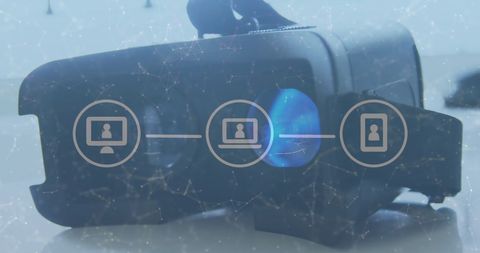 innovative vr tech with digital security interface - Download Free Stock Images Pikwizard.com