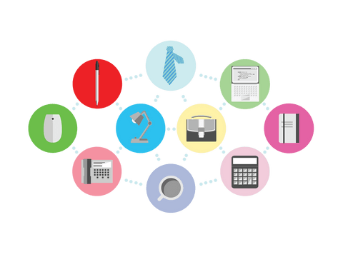 Colorful Media Icons Set on Transparent Background - Download Free Stock Videos Pikwizard.com