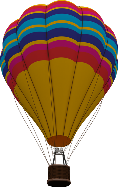 Transparent Colorful Hot Air Balloon Isolated on White Background - Download Free Stock Videos Pikwizard.com