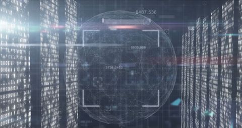 Digital Interface Technologies with Globe Interface - Download Free Stock Images Pikwizard.com