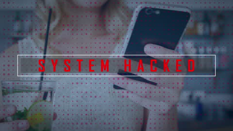 System Breach Alarm Highlighting Smartphone Vulnerability Explosion