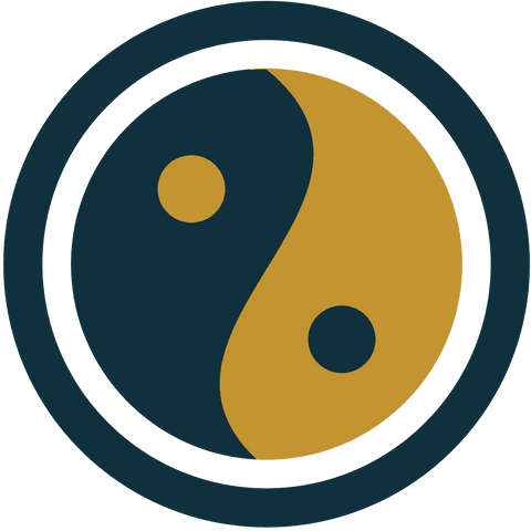 Transparent Yin Yang Design with Black and Yellow Harmony - Download Free Stock Videos Pikwizard.com