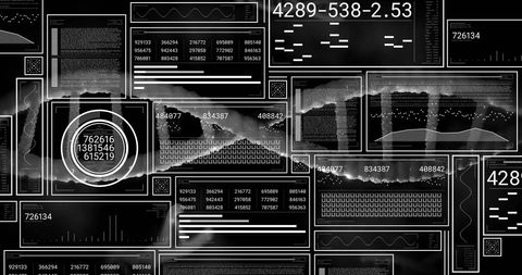 Digital Data Integration Over Spinning DNA Strand Visualization