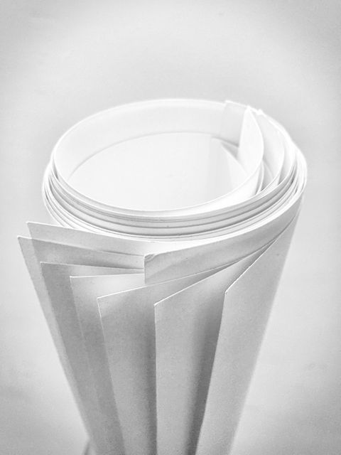 Folded White Sheets of Paper in Unique Arrangement - Download Free Stock Photos Pikwizard.com
