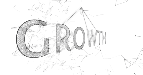 transparent growth concept with digital elements - Download Free Stock Videos Pikwizard.com