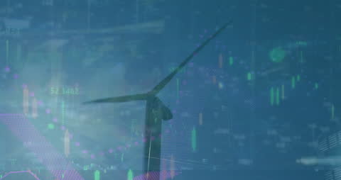 Sustainable Energy Concepts with Data Visualizations and Wind Turbine