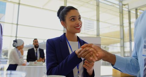 Professional Networking at Corporate Seminar with Diverse Team - Download Free Stock Images Pikwizard.com