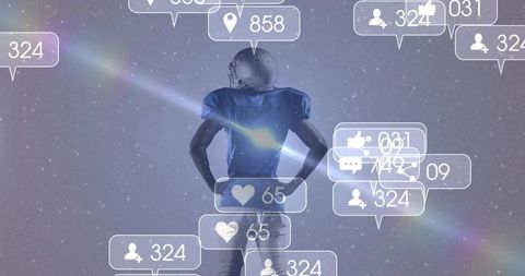 Football Player Embraces Digital Technology and Social Media Engagement