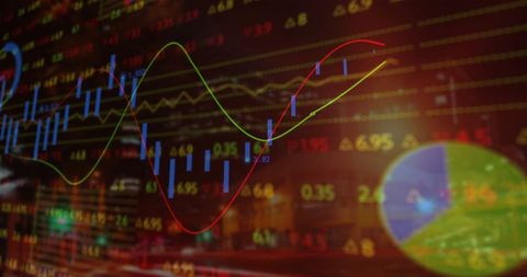 Dynamic Financial Data Analysis Concept over Cityscape - Download Free Stock Images Pikwizard.com