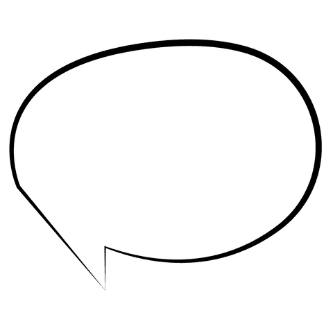 White Speech Bubble Transparent Background Communication Icon - Download Free Stock Videos Pikwizard.com