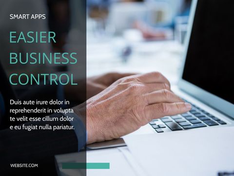Efficient Business Management with Smart Apps - Download Free Stock Templates Pikwizard.com