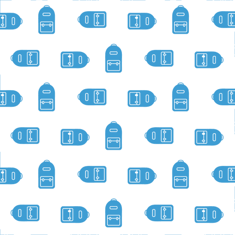 Seamless Blue Pattern on Transparent Background Illustration - Download Free Stock Videos Pikwizard.com