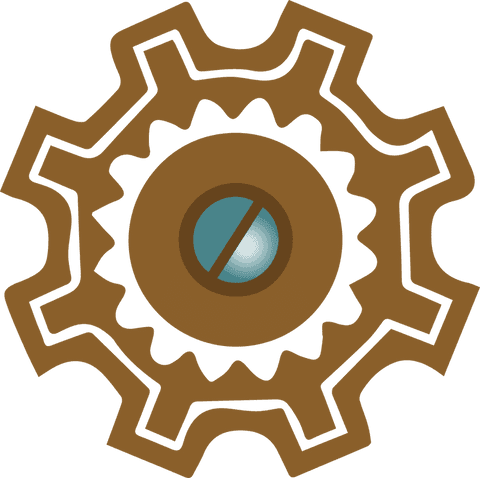 interlocking brown cogs with blue screw on transparent background - Download Free Stock Videos Pikwizard.com