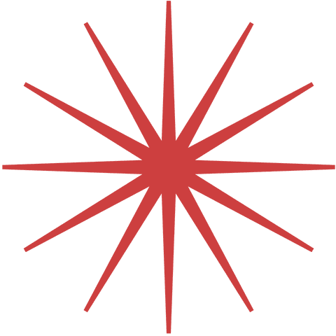 red asterisk star vector on transparent background - Download Free Stock Videos Pikwizard.com
