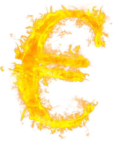 burning gold euro symbol on transparent background currency concept - Download Free Stock Videos Pikwizard.com