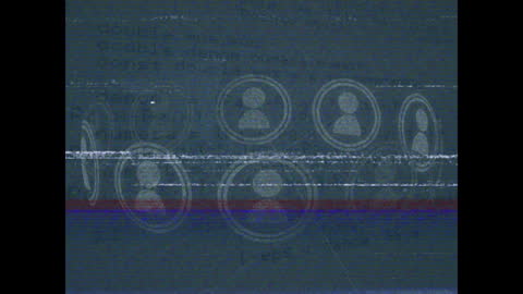 Digital Network Interface with Glitch Effects and Data Processing