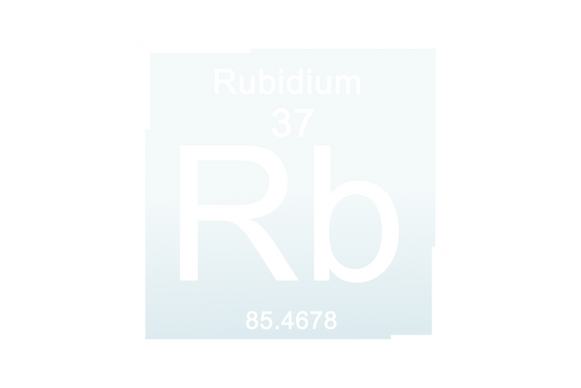 Transparent Rubidium Element Box With Text in Vector Graphic with Atomic Number - Download Free Stock Videos Pikwizard.com