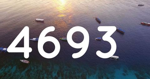 Serene Sunset Over Water with Dramatic Bold Text Overlay