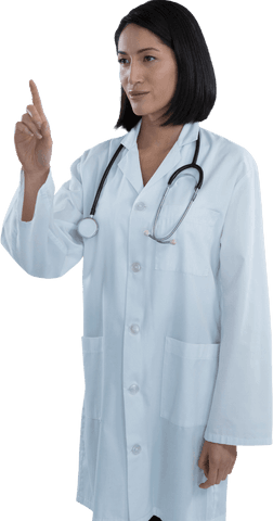transparent female doctor interacting with virtual screen - Download Free Stock Videos Pikwizard.com
