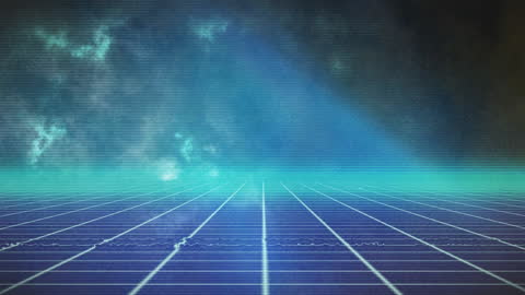 Dynamic Abstract Digital Smoke Trails