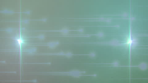 Digital Light Trails and Optical Elements Background Animation