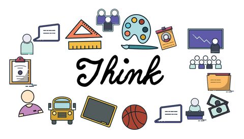 Colorful Education and Creativity Symbols on Transparent Background - Download Free Stock Videos Pikwizard.com