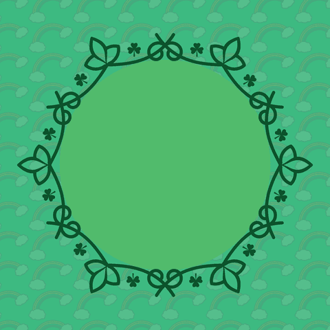 green rainbow pattern with circular copy space on transparent background - Download Free Stock Videos Pikwizard.com