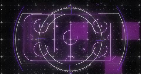 Digital Interface Scan with Geometric Graphics - Download Free Stock Images Pikwizard.com