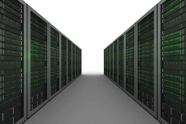 Transparent Data Center Cloud Computing Concept with Server Racks - Download Free Stock Videos Pikwizard.com