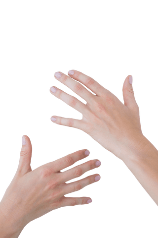 Hands in Action on Transparent Background for Design Projects - Download Free Stock Videos Pikwizard.com